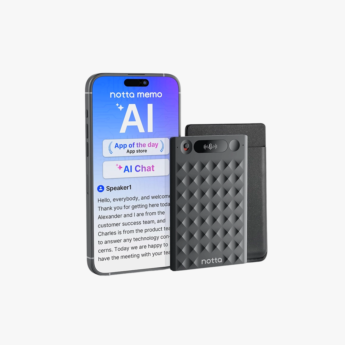 Notta Memo AI Voice Recorder